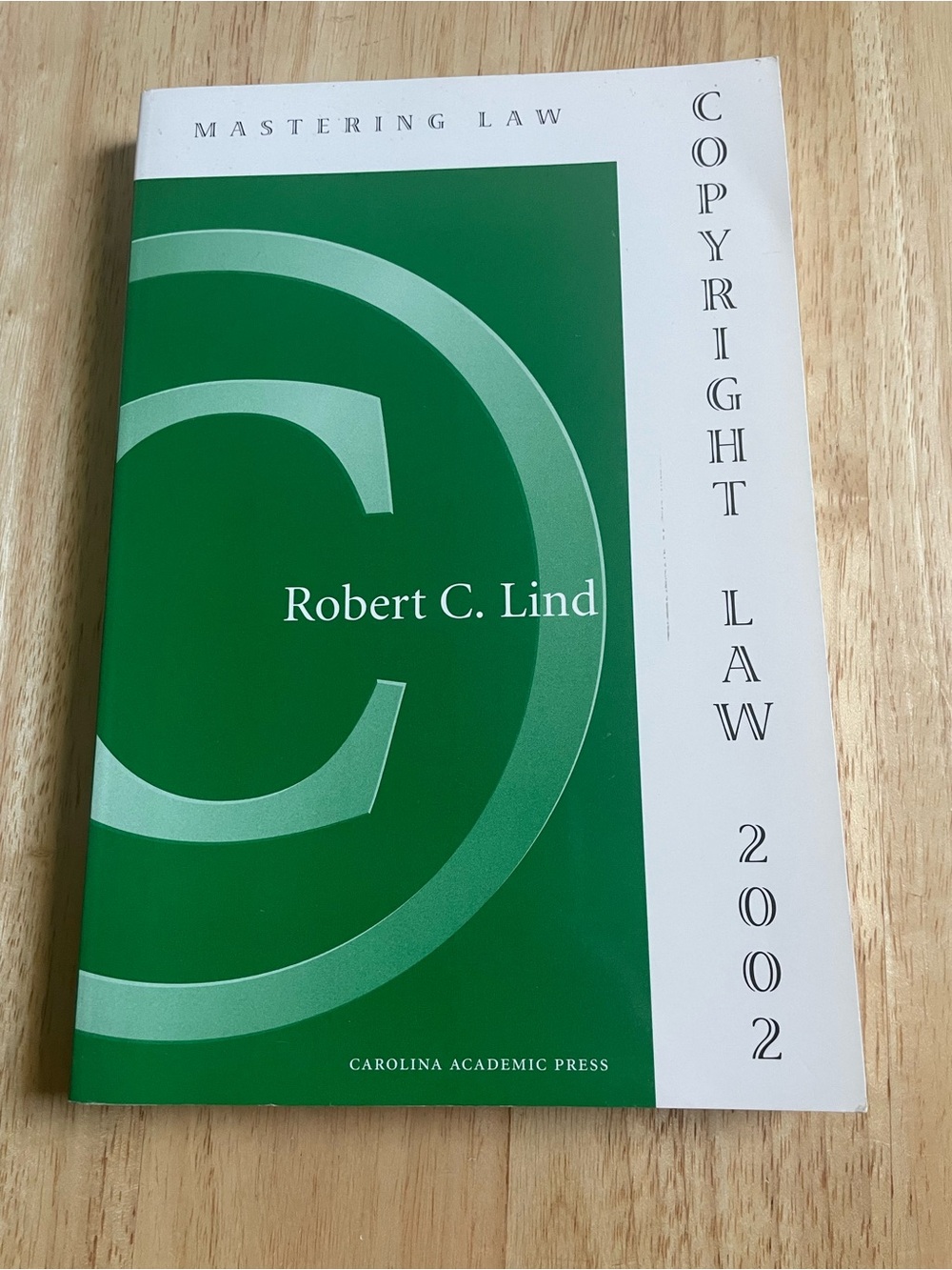 Robert C. Lind Copyright Law 2002 - Green and White Book